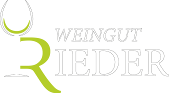 Weingut Rieder Logo Weiß